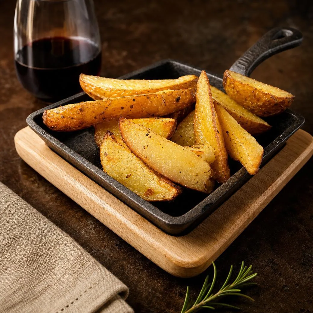 Patate alla brace con rosmarino