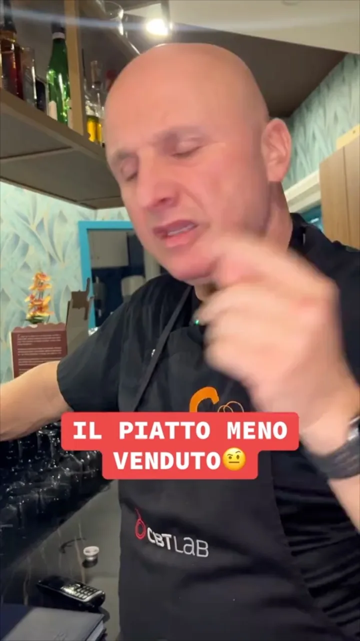 Il piatto meno venduto